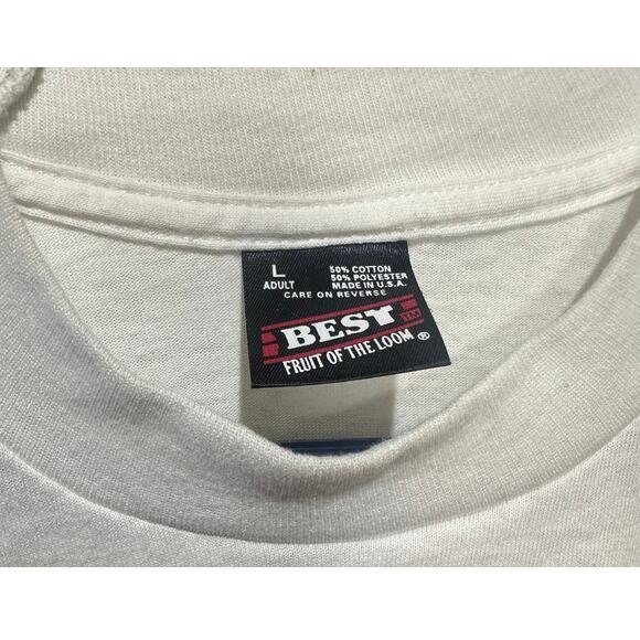 Vintage Gee-Bee R-2 White T-Shirt By Delmar-Benjamin Size Large - Picture 3 of 7